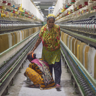 Garment production in Bangladesh