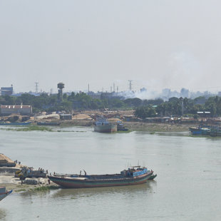 River transport is important in Bangladesh and many other contryes in the South East Asian