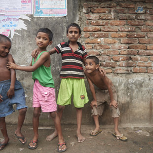 Boys, Koral Slum, Dhaka